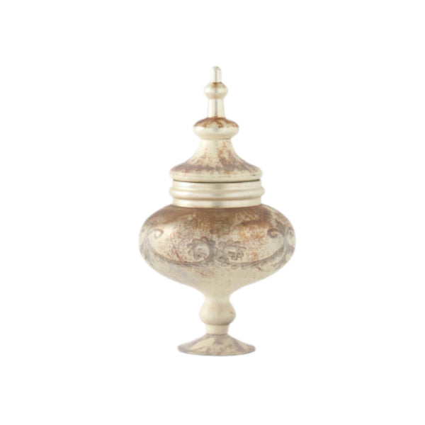 Assorted Etched Apothecary Jar, INDIVIDUALLY SOLD