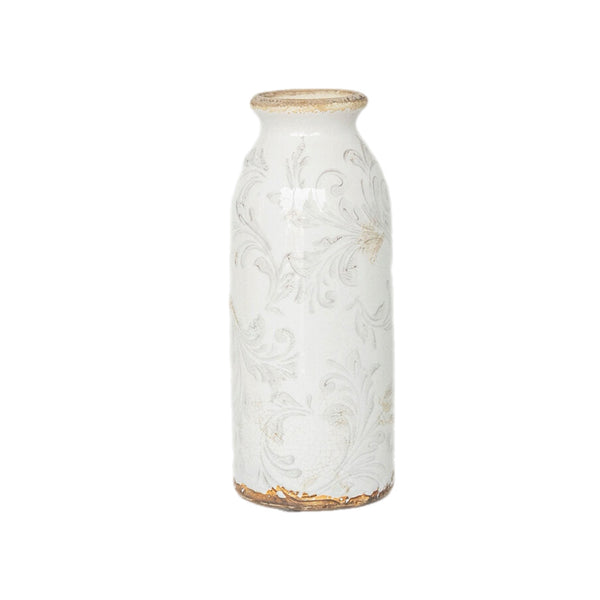 Assorted Grey Floral Design Vase, INDIVIDUALLY SOLD