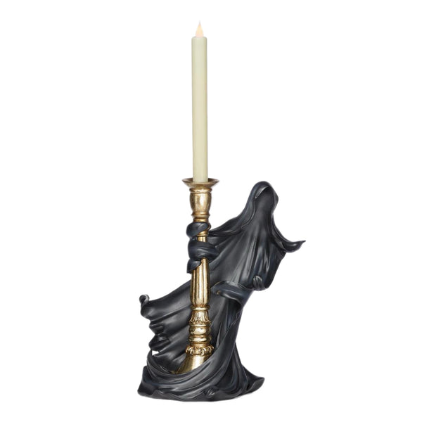 Assorted Grim Reaper Taper Candle Holder, INDIVIDUALLY SOLD