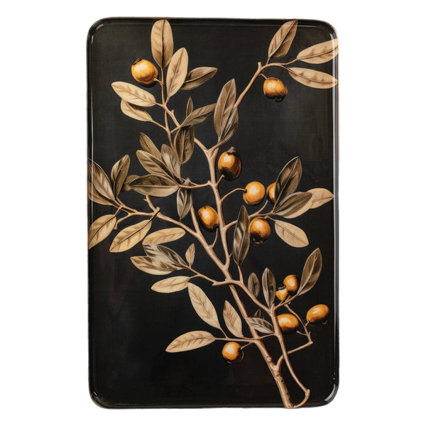 Assorted Olive Branch Decorative Tray, INDIVIDUALLY SOLD
