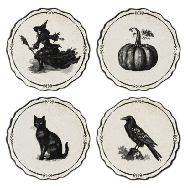 Assorted Halloween Character Plate, INDIVIDUALLY SOLD