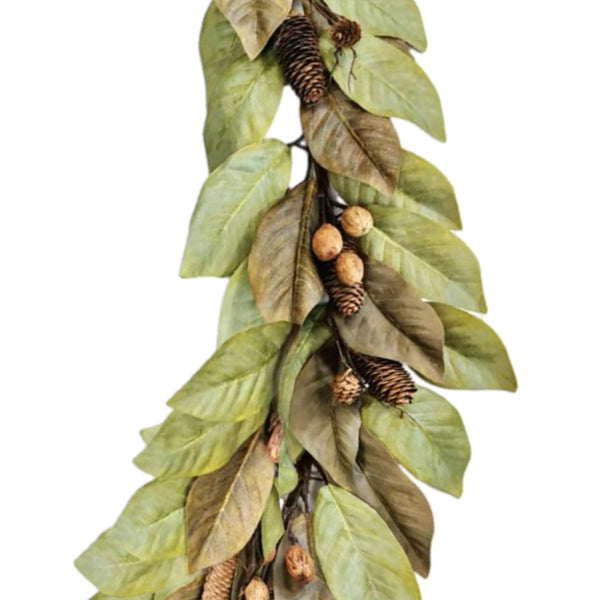 6' Magnolia Leaf Garland