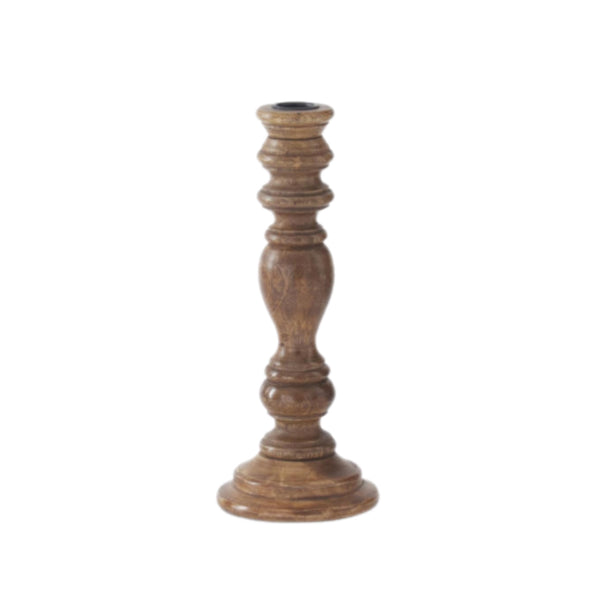 Assorted Wooden Taper Candle Holder, INDIVIDUALLY SOLD