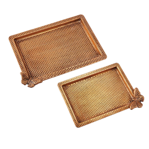 Assorted Gold Butterfly Tray, INDIVIDUALLY SOLD