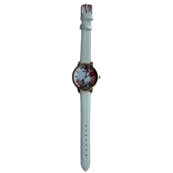 White Floral Ladies Jewellery Watch