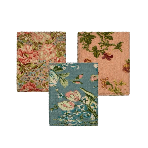 Assorted Heirloom Rose Patchwork Dish Cloth, INDIVIDUALLY SOLD