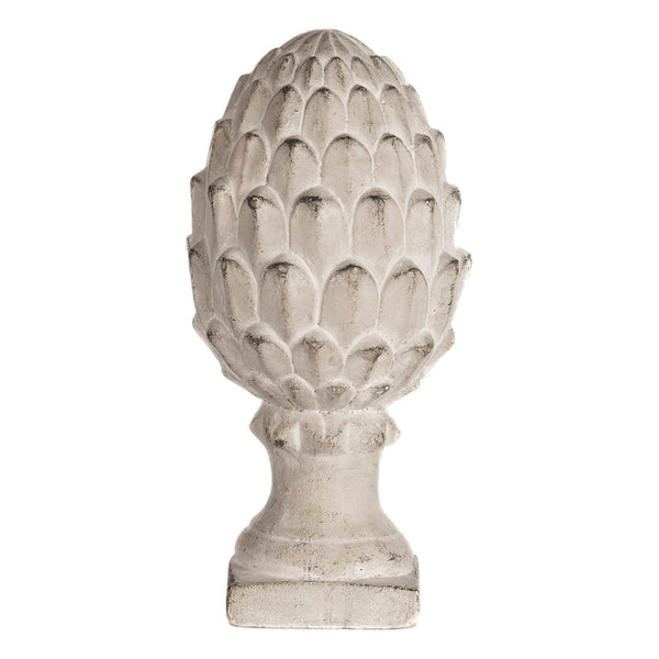 Assorted White Artichoke On Pedestal Figurine, INDIVIDUALLY SOLD