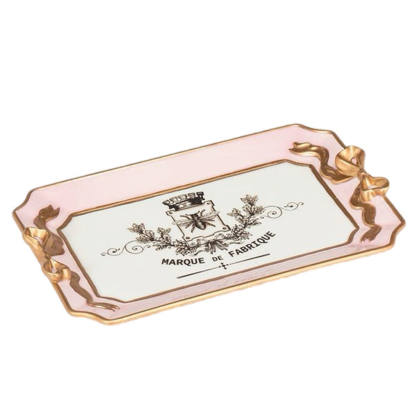 Assorted Jewelry Tray With Bow Handle, INDIVIDUALLY SOLD