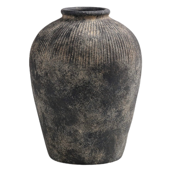 Assorted Black Terracotta Urn, INDIVIDUALLY SOLD