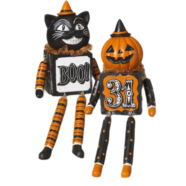 Assorted Halloween Shelf Sitter Figurine, INDIVIDUALLY SOLD