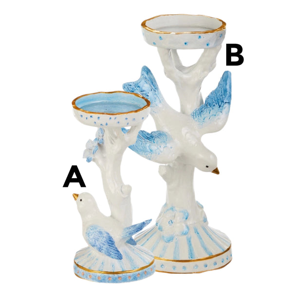 Assorted Bird Pillar Candle Holder, INDIVIDUALLY SOLD