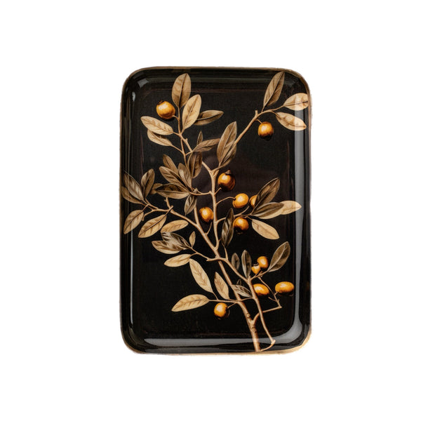 Assorted Olive Branch Decorative Tray, INDIVIDUALLY SOLD
