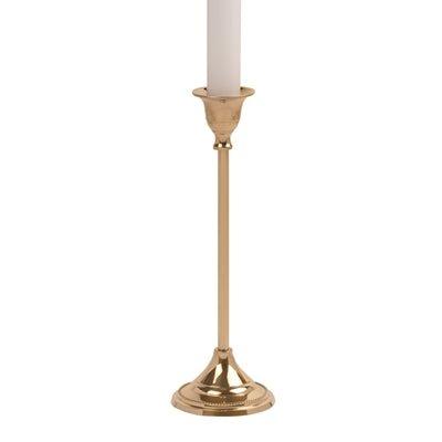 Brass Taper Candle Holder - LARGE