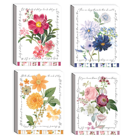 Assorted Flower Pocket Notepad, INDIVIDUALLY SOLD