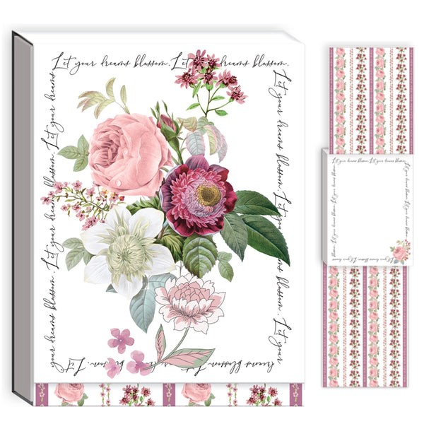 Assorted Flower Pocket Notepad, INDIVIDUALLY SOLD