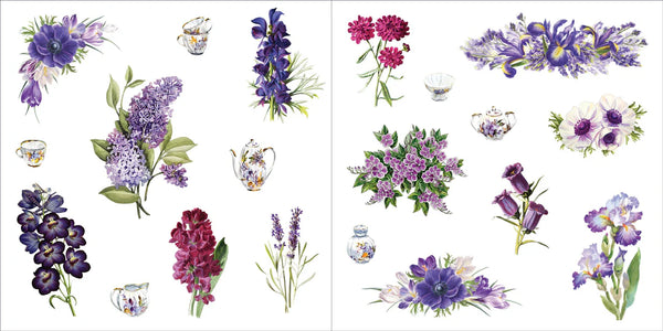 Bunches Of Botanicals Sticker Book