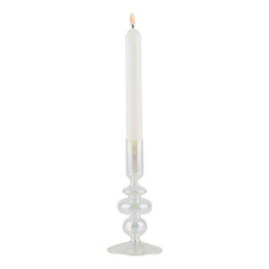 Small Iridescent Taper Candle Holder