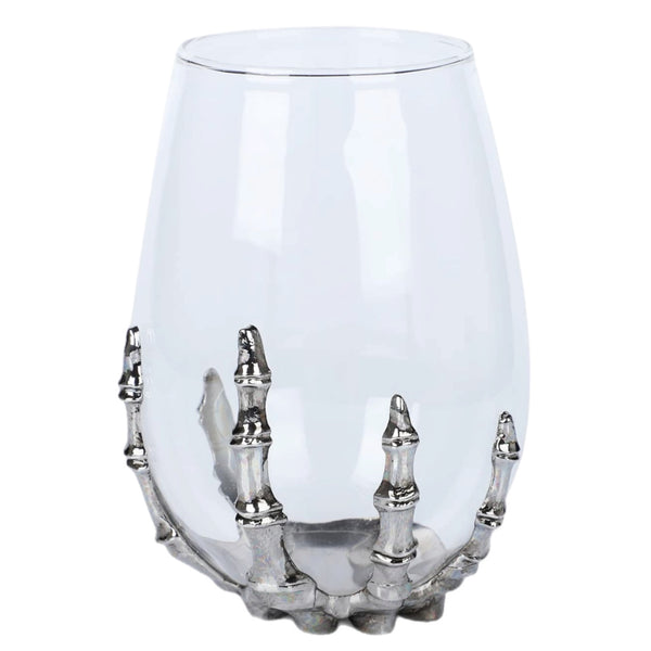 Assorted Skeleton Stemless Wine Glass, INDIVIDUALLY SOLD