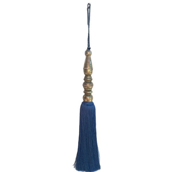 Blue Spinal Tassel