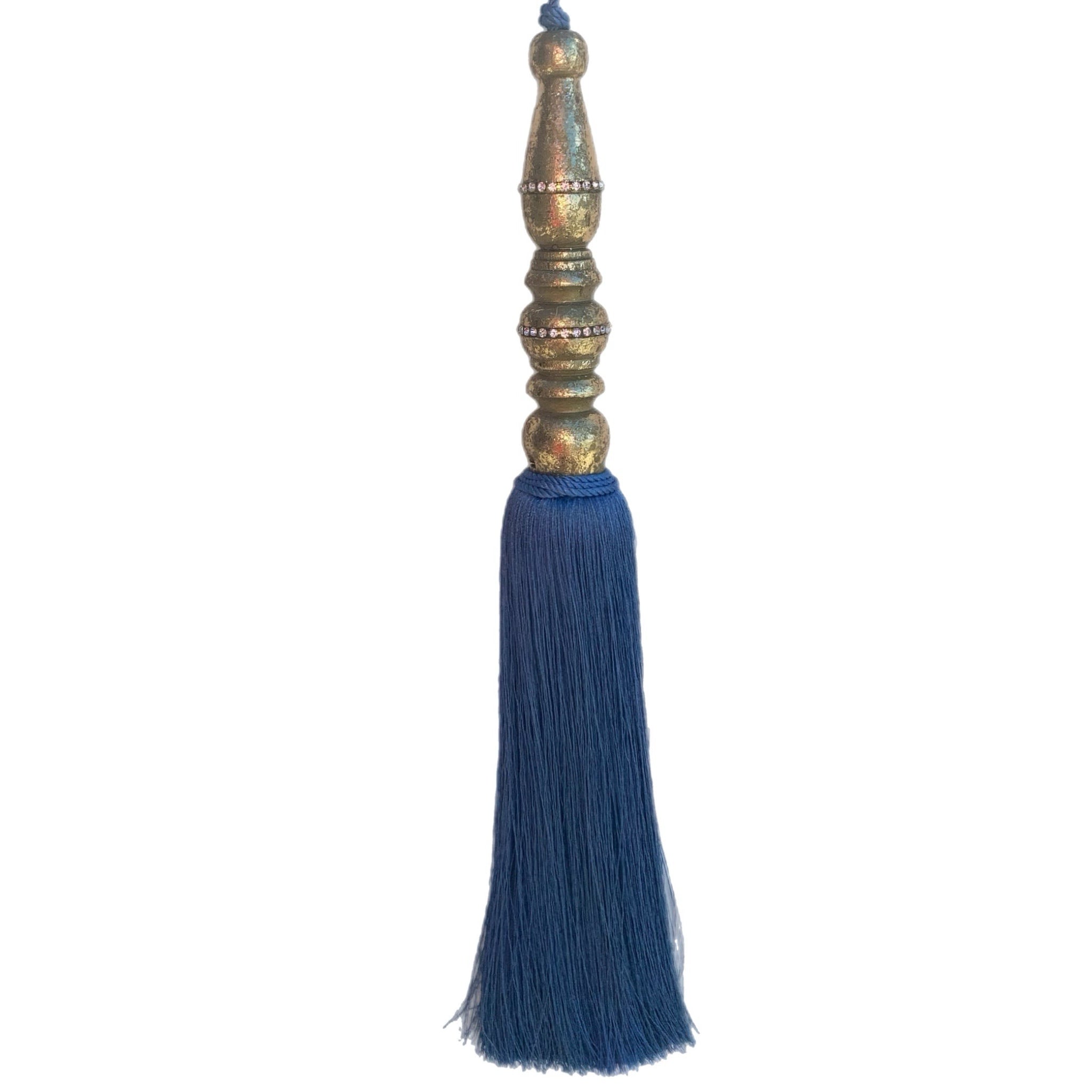 Blue Spinal Tassel