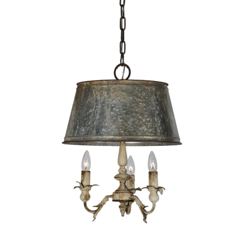 Grey 3 Light Pendant Lamp