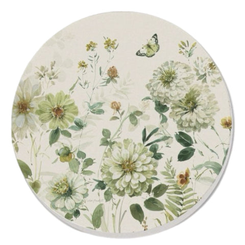 Wildflowers Coasters, Set Of 4