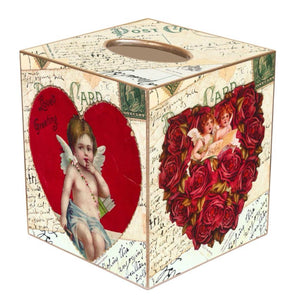 Valentine's Heart Tissue Box Cover