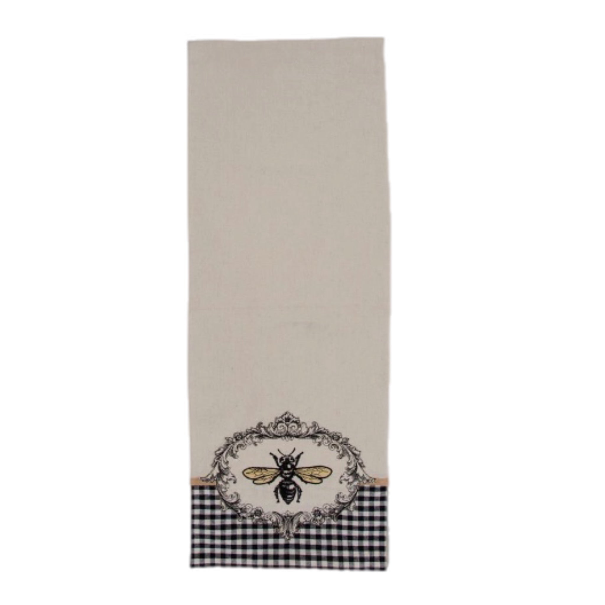 Bee Crest Table Runner