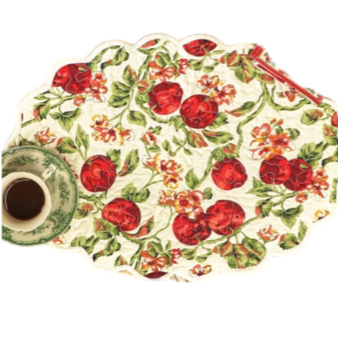 White Orchard Placemat, INDIVIDUALLY SOLD