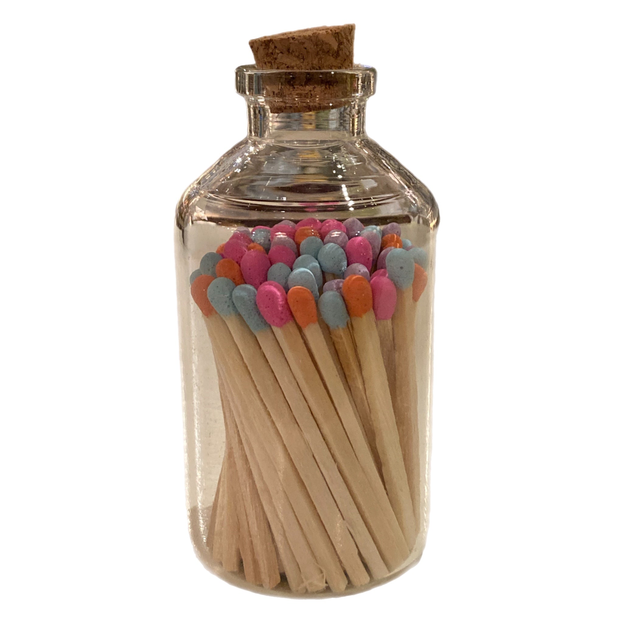 Multicoloured Matches In Jar