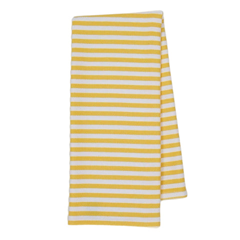 Yellow Striped Tea Towel