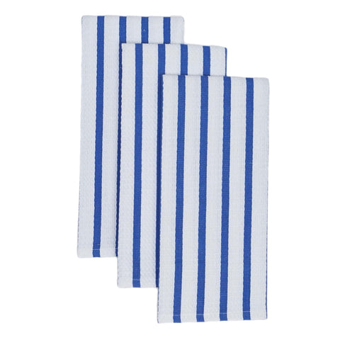 Blue Striped Tea Towel, Set Of 3