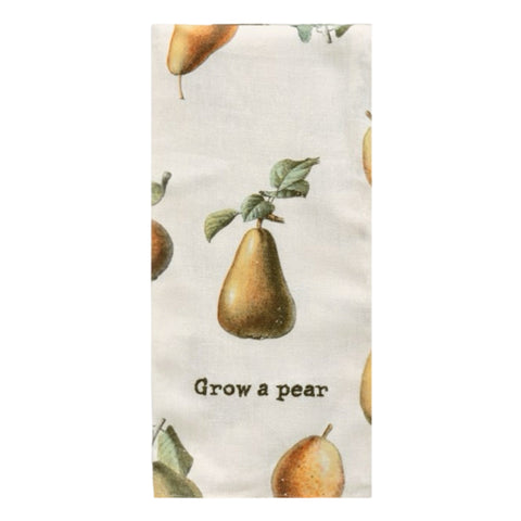 Grow A Pear Tea Towel