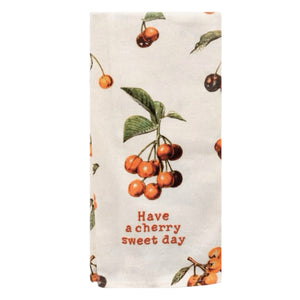 Have A Cherry Sweet Day Tea Towel