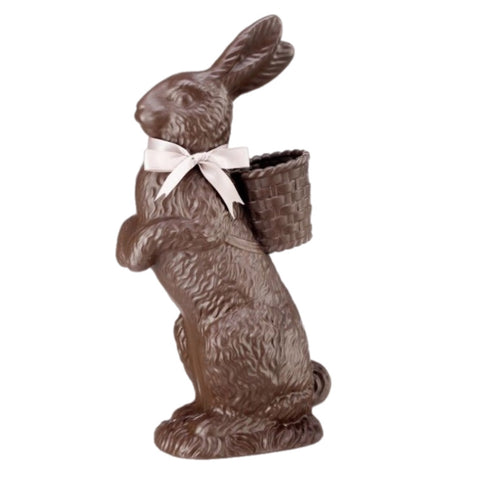 Chocolate Bunny Standing Figurine