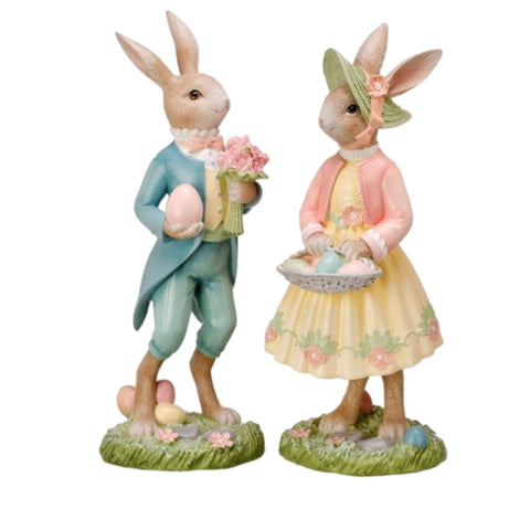 Assorted Bunny Figurine, INDIVIDUALLY SOLD