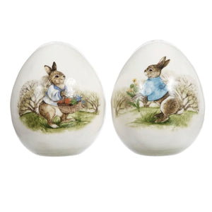 Peter Rabbit Egg Salt & Pepper, Set Of 2