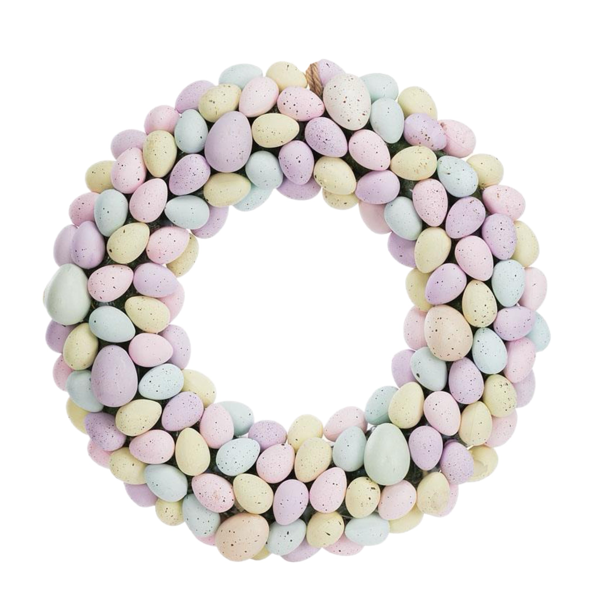 16" Pastel Egg Wreath