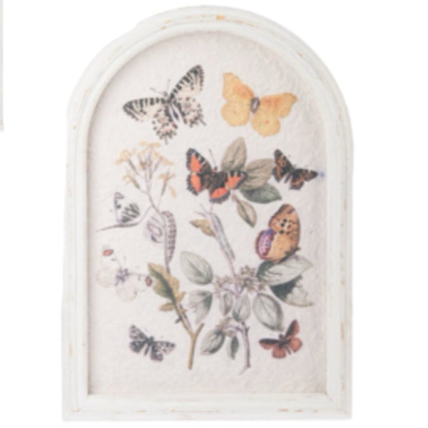 Assorted Arched Butterfly Wall Print, INDIVIDUALLY SOLD
