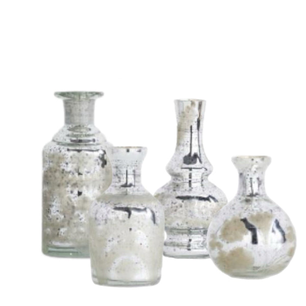 Assorted Petite Mercury Bud Vases, INDIVIDUALLY SOLD