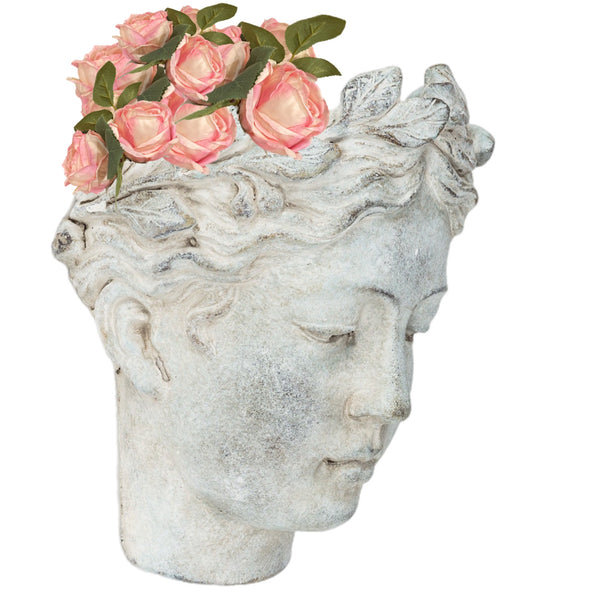 Goddess Head Wall Planter - LARGE