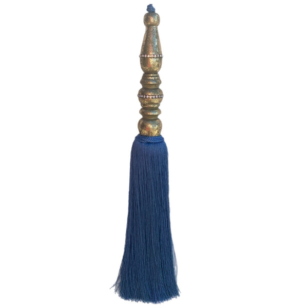 Blue Spinal Tassel