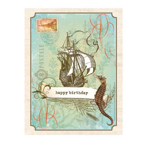 Happy Birthday Greeting Card