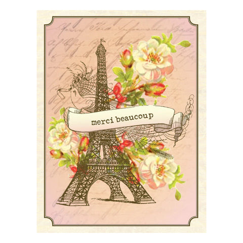 Merci Beaucoup Greeting Card