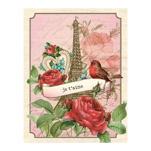 Je T'aime Greeting Card