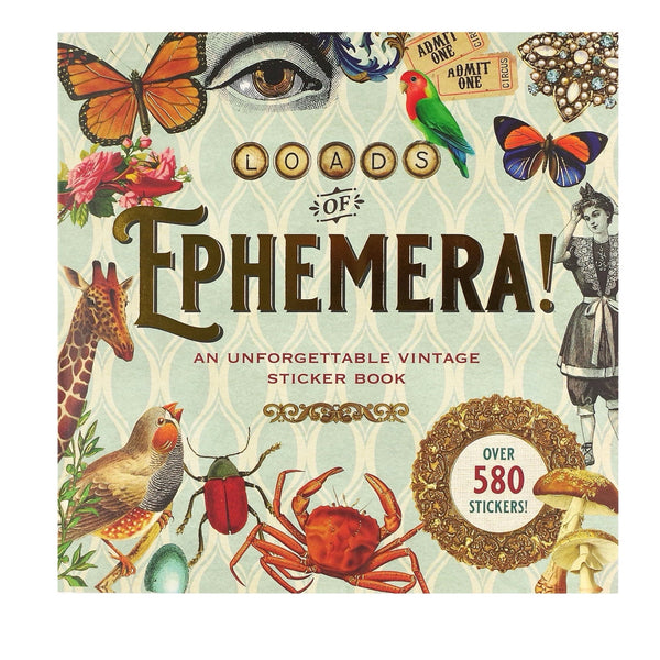 Loads Of Ephemera Sticker Book