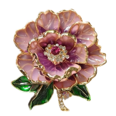 Peony Brooch