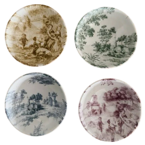 Assorted Toile Bowl, INDIVIDUALLY SOLD