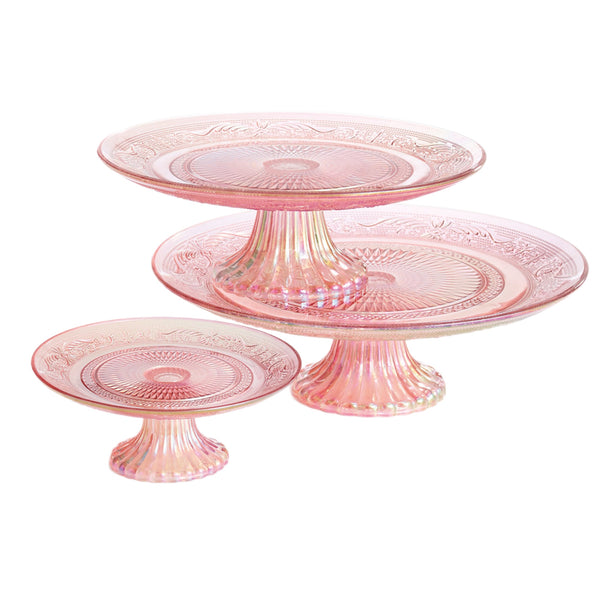 Assorted Pink Cake Plate, INDIVIDUALLY SOLD