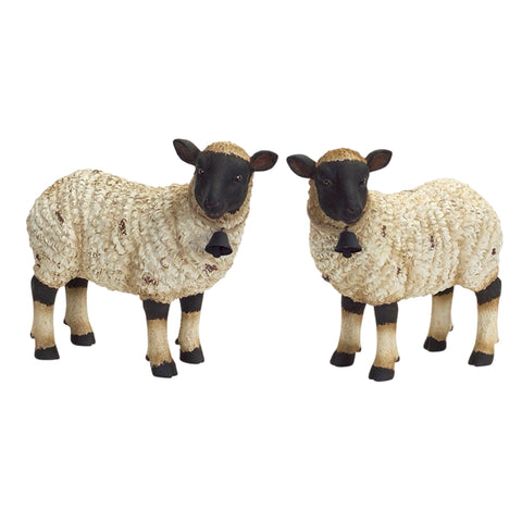 Assorted Sheep With Bell Figurine, INDIVDIUALLY SOLD
